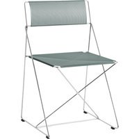 HAY X-Line stoel chroom - moss