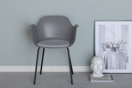 Nohr Eetkamerstoel 'Clentor' Kunststof, kleur Grijs