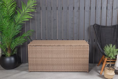 Nohr Opbergkist 'Kha' Wicker, 130 x 60cm, kleur Naturel
