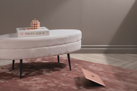 Nohr Vloerkleed 'Cherelle' 250 x 350cm, kleur Roze