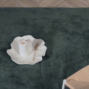 Nohr Vloerkleed 'Les' 170 x 240cm, kleur Groen