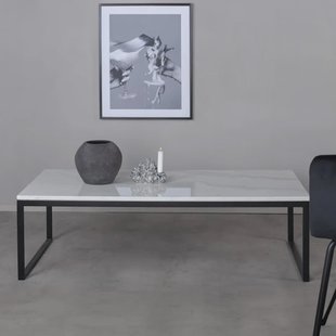 Nohr Salontafel 'Lenton' Marmer, 120 x 60cm, kleur Wit