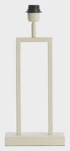 Light & Living Tafellamp 'Shiva' 41cm, kleur Crème (excl. kap)