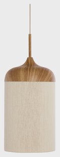 Light & Living Hanglamp 'Dania' Houtlook en touw, 22cm