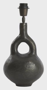 Light & Living Tafellamp 'Imola' 30cm, kleur Antraciet (excl. kap)