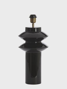 Light & Living Tafellamp 'Petch' 40cm, kleur Zwart (excl. kap)