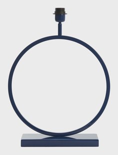 Light & Living Tafellamp 'Liva' 53cm, kleur Blauw (excl. kap)