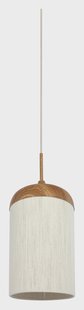 Light & Living Hanglamp 'Dania' Houtlook en touw, 28cm