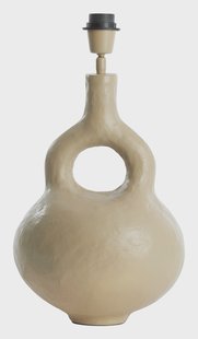 Light & Living Tafellamp 'Imola' 37cm, kleur Zand (excl. kap)