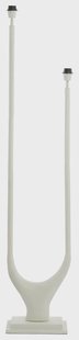 Light & Living Vloerlamp 'Gavi' 2-Lamps, kleur Crème (excl. kap)