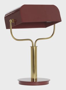 Light & Living Tafellamp 'Ayer' 43cm, kleur Bordeaux