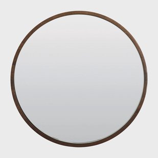 Light & Living Ronde Spiegel 'Mamali' Mangohout, 41cm