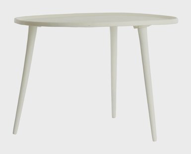 Light & Living Ronde Bijzettafel 'Babina' 59cm, kleur Crème