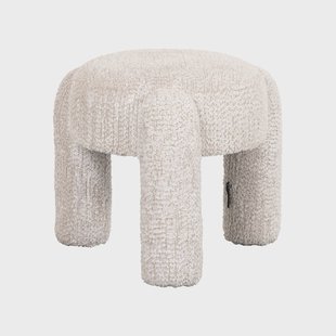 Richmond Krukje 'Holly' Chenille, kleur Crème