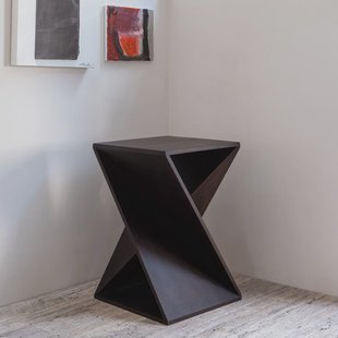 WOOOD Bijzettafel 'Ikem' Acaciahout, 41 x 41cm