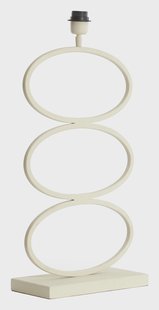 Light & Living Tafellamp 'Stelius' 59cm, kleur Crème (excl. kap)