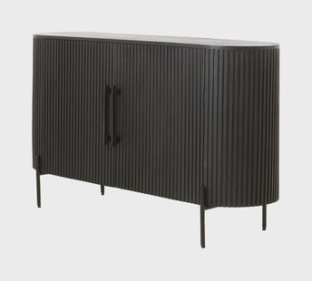 Light & Living Dressoir 'Dumosi' Mangohout, 140cm, kleur Zwart