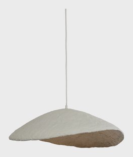 Light & Living Hanglamp 'Lonia' Papier Maché, 71cm, kleur Crème