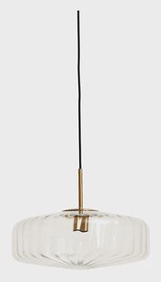 Light & Living Hanglamp 'Pleat' Glas, 30cm, kleur Transparant