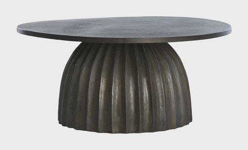 Light & Living Ronde Salontafel 'Veglia' 70cm, kleur Donkerbruin