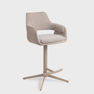 Jesper Home Barkruk 'Oketo' Draaibaar, kleur Driftwood Drive (zithoogte 65cm)