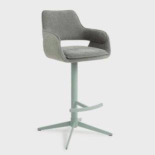 Jesper Home Barkruk 'Oketo' Draaibaar, kleur Green Midori (zithoogte 75cm)