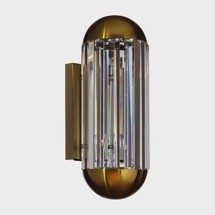 Richmond Wandlamp 'Anja' Crystal, kleur Brons