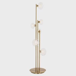 Richmond Vloerlamp 'Luva' 6-lamps, kleur Brushed Gold