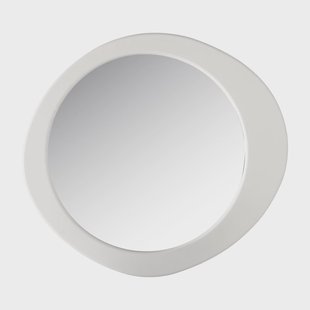 Richmond Organische Spiegel 'Bloomstone' 120 x 108cm, kleur Wit