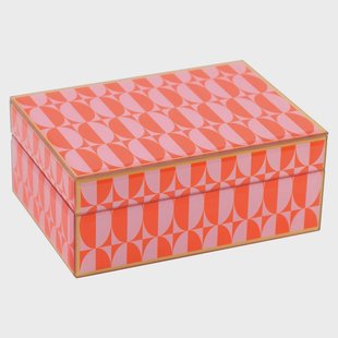 Richmond Juwelenbox 'Abba' Klein, kleur Roze