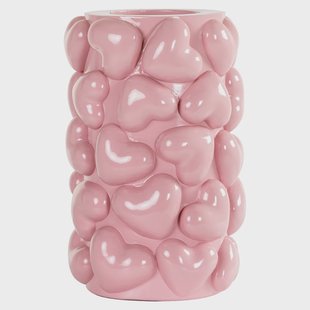 Richmond Kandelaar 'Emel' 32cm, kleur Roze