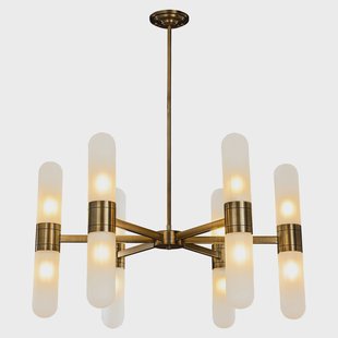 Richmond Hanglamp 'Tricon' Glas, kleur Brons