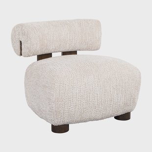 Richmond Fauteuil 'Arabella' Chenille, kleur Crème