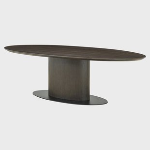 Richmond Ovale Eettafel 'Gordon' Eiken, 210 x 105cm, kleur Bruin