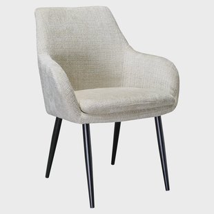 Richmond Eetkamerstoel 'Chrissy' Chenille, kleur Beige