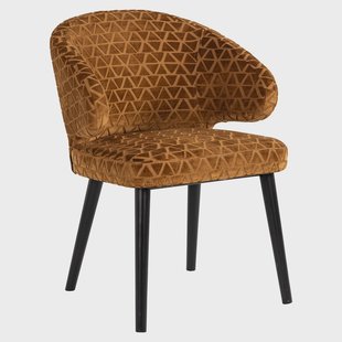 Richmond Eetkamerstoel 'Indigo' Triangle, kleur Goud