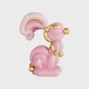 Richmond Decoratie 'Rabbit' 31cm, kleur Roze