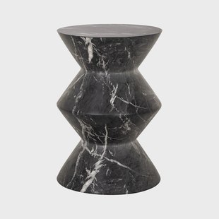 Richmond Ronde Bijzettafel 'Bosco' Faux marmer, 40cm