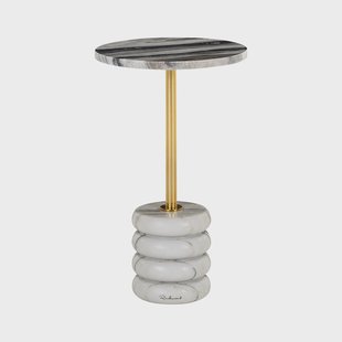Richmond Ronde Bijzettafel 'Isolde' Marmer, 33cm