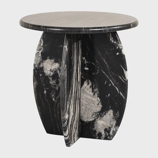 Richmond Ronde Bijzettafel 'Bancroft' Marmer, 50cm