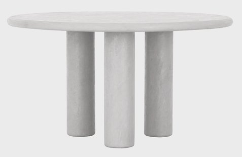 DTP Home Ronde Eettafel 'Clio' Mortex, 140cm, kleur Chalk