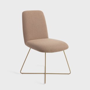 Jesper Home Eetkamerstoel 'Taiwa' Cross Gold, kleur Whisper Wheat