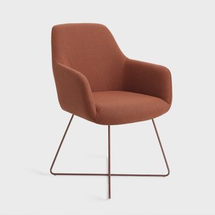 Jesper Home Eetkamerstoel 'Hiroo' Cross Rose, kleur Hearth Harmony