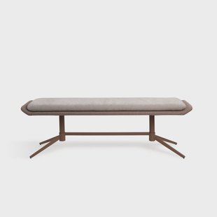 Jesper Home Eetkamerbank 'Oketo' 162cm, kleur No Grey Mouse