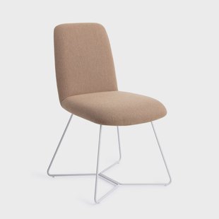 Jesper Home Eetkamerstoel 'Taiwa' Beehive White, kleur Whisper Wheat