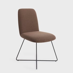 Jesper Home Eetkamerstoel 'Taiwa' Cross Black, kleur Rustic Rye