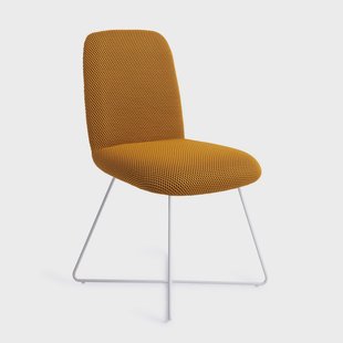 Jesper Home Eetkamerstoel 'Taiwa' Cross White, kleur Groovy Garam