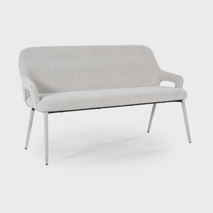 By-Boo Eetkamerbank 'Fika' Bouclé, kleur Beige