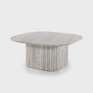 By-Boo Salontafel 'Dorique' Marmer, 80 x 80cm