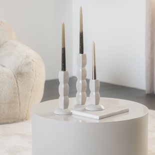 By-Boo Kaarshouder 'Prinz' Set van 3 stuks, kleur Taupe